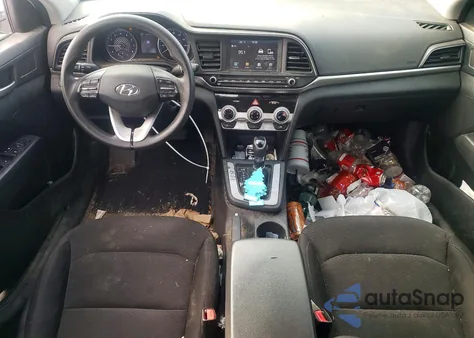 2019 Hyundai Elantra Sel z USA, uszkodzony, nr VIN 5NPD84LF7KH409149